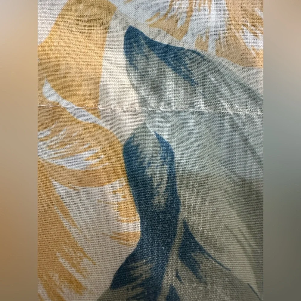 Vintage Pillow Cases Floral Print lot of TWO 25 x 31 you will get two